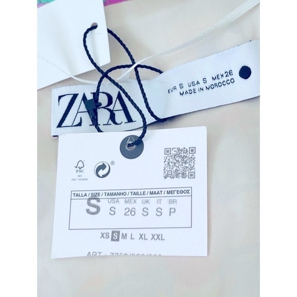 Zara womens long kimono style oversized Small 48” long fully lined - Picture 8 of 12